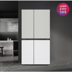LG전자 혜택가108만원대]LG 디오스 오브제컬렉션 양문형 냉장고 S834MGW1D
